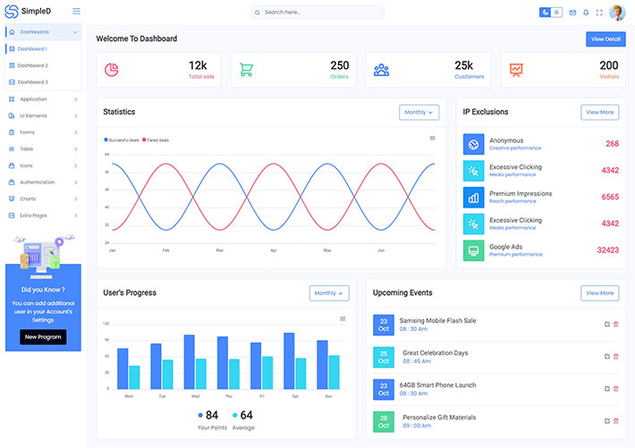 多用途電商網(wǎng)站管理后臺HTML源碼模板下載