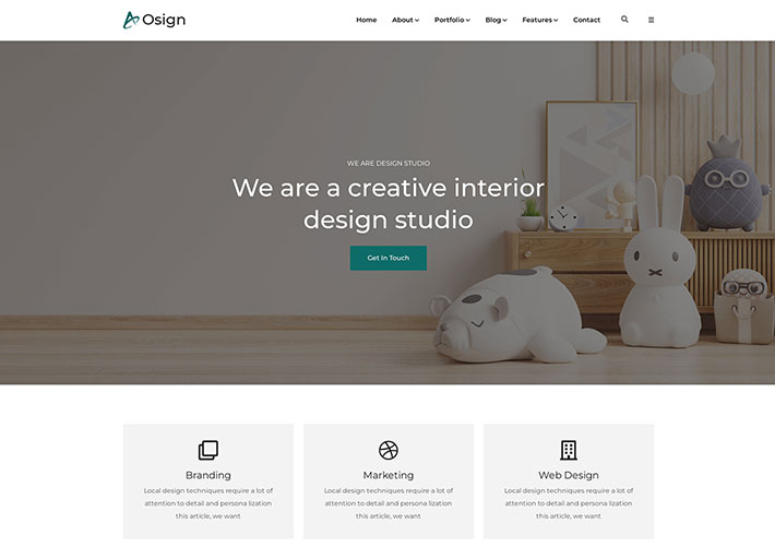 響應(yīng)式HTML5極簡(jiǎn)風(fēng)設(shè)計(jì)工作室宣傳網(wǎng)站網(wǎng)頁(yè)模板