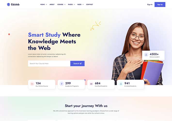 響應(yīng)式HTML5網(wǎng)絡(luò)教育學(xué)習(xí)機(jī)構(gòu)企業(yè)網(wǎng)站網(wǎng)頁(yè)源碼模板