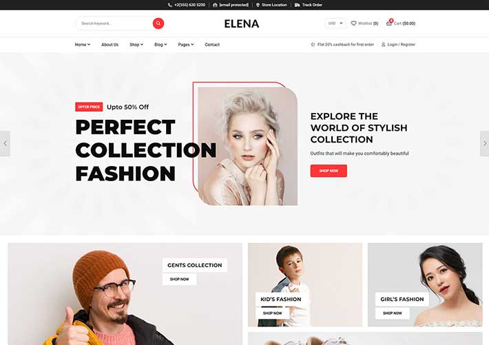 響應(yīng)式多用途電子商務(wù)線上商城企業(yè)網(wǎng)站HTM5網(wǎng)頁模板